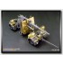 Photo-etched parts for 1/35 88mm Flakvierling 36/37 with Zundapp Motorcycle