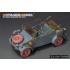 1/35 WWII German Kubelwagen Type 82 Africa Troop Version Basic Upgrade Set for Dragon Kit