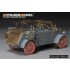 1/35 WWII German Kubelwagen Type 82 Basic Upgrade Set for Dragon Kit
