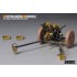 1/35 WWII German 37mm PaK35/36 PE Set with Wheels for Tamiya kit