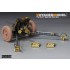 1/35 WWII German 37mm PaK35/36 PE Set with Wheels for Tamiya kit