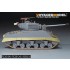 1/35 WWII US M4A3 76W Middel Tank VVSS Basic Upgrade Set for Dragon 6255 6325