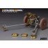 1/35 WWII German Sd.Kfz.2 Kettenkrad with PaK35/36 PE Upgrade Set for Dragon kit