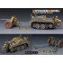 1/35 WWII German Sd.Kfz.2 Kettenkrad with PaK35/36 PE Upgrade Set for Dragon kit