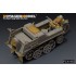 1/35 WWII German Sd.Kfz.2 Kettenkrad with PaK35/36 PE Upgrade Set for Dragon kit