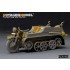 1/35 WWII German Kettenkrad with PaK35/36 PE Set with Wheels for Dragon kit
