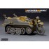 1/35 WWII German Kettenkrad with PaK35/36 PE Set with Wheels for Dragon kit