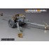 1/35 WWII German 75mm PaK40 L/46 PE Set with Gun Barrel for Border kit