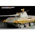 Upgrade Photo-etched set for 1/35 WWII German E-50 Tank (for Trumpeter 01536)