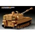 1/35 Modern US Army M109A2 Self-Propelled Howitzer Detail Set for Kinetic Model #35006