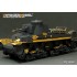 1/35 WWII German PzKpfw.35(t) Detail-up set (w/MG Barrels) for Academy 13280 kit