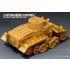 1/35 WWII German PzKpfw.I Ausf.F(Late) Detail Set for Bronco CB350143(w/smoke discharger)