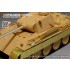 1/35 WWII German Panther D Basic Detail Set for Tamiya kit #35345