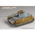 1/35 WWII German PzKpfw.IV Ausf.J (mit Panther F Turret) Detail-up Set for Dragon #6824