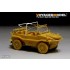 1/35 WWII German Pkw.K2s Schwimmwagen Type 166 Detail Set for Hero Hobby kit #35001
