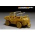 1/35 WWII German Pkw.K2s Schwimmwagen Type 166 Detail Set for Hero Hobby kit #35001