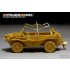 1/35 WWII German Pkw.K2s Schwimmwagen Type 166 Detail Set for Hero Hobby kit #35001