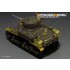 1/35 WWII US M3 Stuart Basic Detail Set (Gun barrel & antenna base include) for Tamiya kit #36360