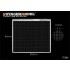 Metal Mesh 4x4 Square A for Universal Use (Square 0.5mm, Sheet size: 90mmx80mm)