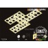 1/35 WWII AFV Road Wheels Stenciling Templates for Tamiya kit