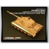 1/48 Photo-etched Zimmerit for German King Tiger Prod Turret for Tamiya #32536