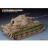 1/35 WWII German KING Tiger HENSCHEL Upgrade Set for Tamiya 32536