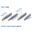 Styrene/PS Pipe (outside diameter: 7.5mm, wall thickness: 0.9mm, 4pcs, gray)