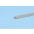 Styrene/PS Right Angle Triangle Stick (side: 1.00mm, length: 250mm, 8pcs, gray)