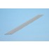 Styrene/PS Right Angle Triangle Stick (side: 4.00mm, length: 250mm, 4pcs, gray)