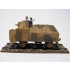 1/35 Railway Armored Truck Resin kit w/Train Track