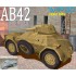 1/35 Italian Autoblindo AB42 Armoured Car Prototype