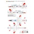 1/48 Northrop T-38A Talon Decals "US Naval Test Pilot School" (USNTPS) for Wolfpack Design