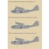 1/48 PBY Catalina Decals Part.2 "Black Cat Squadron" (PBY-5A) for Revell kit