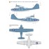 1/72 PBY Catalina Decals Part.1 for Academy Models PBY-5/5A & Airfix Models PBY-5A kit