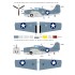 1/72 F4F-4 Wildcat Decals Part.1 "Carrier Base Wildcat in the Pacific" for Airfix/Hasegawa