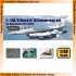 1/48 Israeli F-16A/B Block 5/10 Conversion Set for Hasegawa kit (7 Resin Parts)