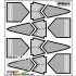 1/48 F-22A Raptor Nozzle Set for Hasegawa kit