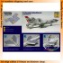 1/72 F-8 Crusader Folding Wing Set for Academy kit