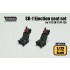 1/72 SR-1 Ejection Seats for SR-71/YF-12A Blackbird kit (2seats)(2 Resin parts)