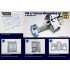 1/48 Vought F4U-5/7, AU-1 Corsair Wing Folded Set for Hasegawa kit