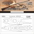 1/350 SMS Seydlitz Battlecruiser Wooden Deck for Hobby Boss kit #86510