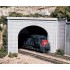 1/160 (N Scale) Concret Tunnel Double Portal (2pcs)