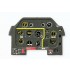 1/48 North American P-51D Mustang Early Instrument Panel for Meng Models