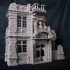 1/35 European Theatre of Operation Building Ruins #City (resin, 24 x 11 x 24.5cm)