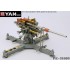 1/35 88mm Flak 37 Gun Detail Parts for Dragon 6523