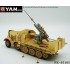 1/35 18t 'FAMO' (Sd.Kfz.9) with Flak 37 Gun Detail Parts for Tamiya/Border kits