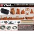 1/35 WWII German 210mm Nebelwerfer Battle Damaged ver. Full Kit