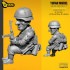 60mm Scale WWII German Signal Corps Soldier V3 (Q Figure)