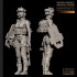 1/35 Fantasy US SEAL Assault Team Female Soldier w/Punisher Shield