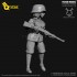 55mm Scale WWII German Female Soldier (Q version)